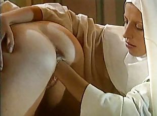 Nuns fisting in the lesbian video