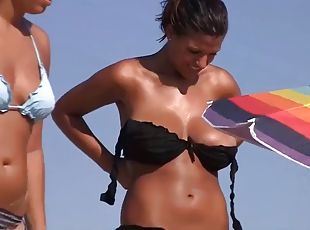 Big beach tits