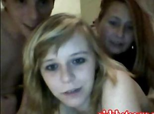 amatør, teenager, gruppesex-groupsex, firkanter, webcam