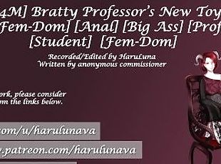 [F4M] Professor's New Toy[NTR] [Big Breasts] [Fem-Dom] [Anal] [Big Ass] [Professor] [Student