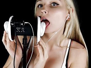 Wet Ear Licking And Ear Eating ASMR - Amateur Porn