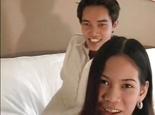 asiatique, hardcore, couple