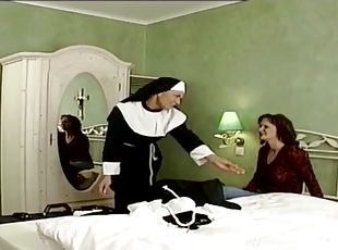 ejaculation-sur-le-corps, allemand, vintage, classique, nonne