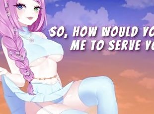 Submissive Flight Attendant Eagerly Serves Your Every Need [Service Sub] [Animated] [Audio Hentai]