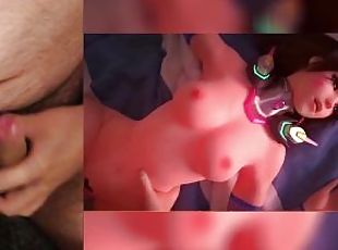 cul, gros-nichons, masturbation, chatte-pussy, amateur, anime, hentai, seins, bout-a-bout, solo