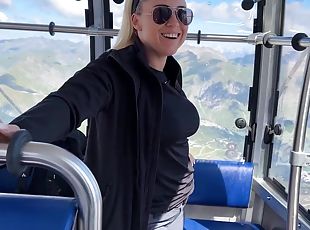 Blonde Daynia The Hiking Whore - Hd porn 1080p with cum on face
