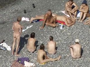 nudista, al-aire-libre, cámara, playa, voyeur, cachonda, natural, oculto