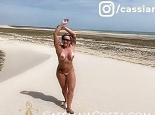 Cassiana Costa e seus momentos de muito teso em Jeri e Fortaleza