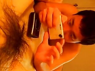 Hot Asian girlfriend gets hairy pussy licked