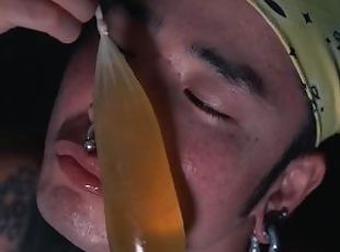 YOSHIKAWASAKIXXX - Kinky Yoshi Kawasaki Drinks His Own Pee
