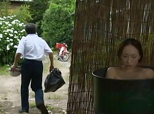 Juicy Asian Brunette Goes Hardcore Outdoors In A Dirty Story