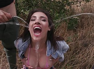 Hitch-hiking Wet, Emily Pink 5on1, ATM, DAP, DP, DVP, Big Gapes, Pee, Pee Drink, Creampie Swallow, Cum in Mouth, Swallow GIO2562 - PissVids