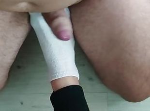 Hard Kicking in the Balls in Socks! Ballbusting CBT Femdom BDSM Mistress Redix