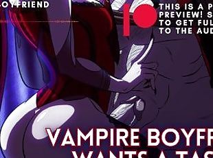 Vampire Boyfriend Wants a Taste! ASMR Boyfriend [M4F]
