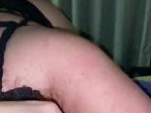 Getting deepthroated by my sexy ass wife until I cum