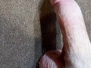 Jerking off until I cum all over the place