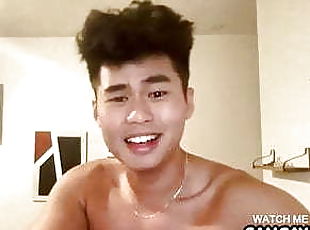 asiático, amador, gay, webcam, musculado