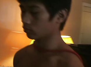Thai Boy Boxer Bound And Got Handjob