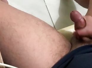 Your boy is horny again loud moaning huge cum