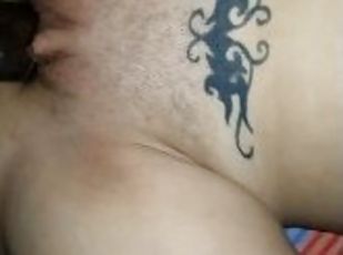 klitoris, pussy, amatør, stor-pikk, svart, fransk, pov, piercet, hvit, tattoo