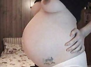 payudara-besar, hamil, amatir, webcam, payudara