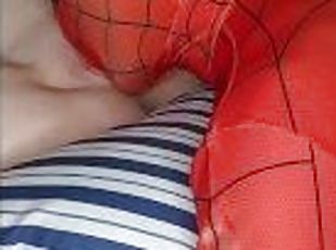 Pregnant Spider woman wants spidermans BBC???????????????????? (FULL VIDEO ON OF'S @tr3ypizzy21)