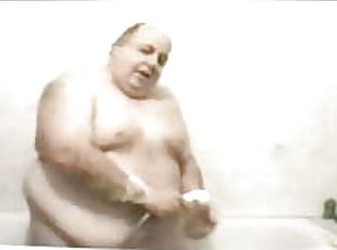 bagno, papà, grassi, vecchi, gay, donne-grasse-e-belle, grassottelle, dad-girl, più-vecchie, doccia
