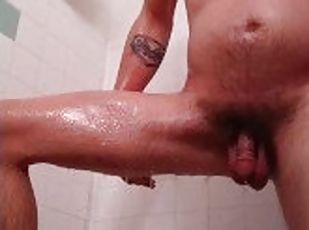 vannis, masturbatsioon, amatöör, dušš, soolo, reaal, munn, narrimine