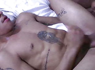 immens-glied, homosexuell, 3etwas, versaute, ziemlich, twink, tattoo