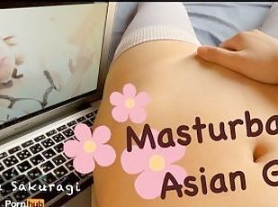 мастурбация, домашнее-порно, японки, фетиш