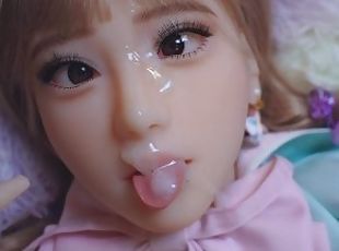 fucking with my cute doll and facial cum 06 tr