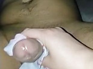 Sock foot job sexy by hand