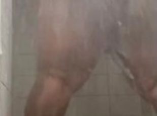 Fat Black Ass Twerking In Shower