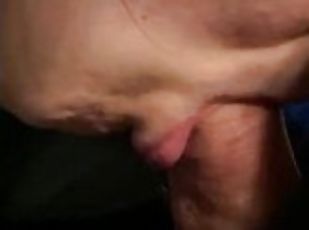 Close up deepthroat