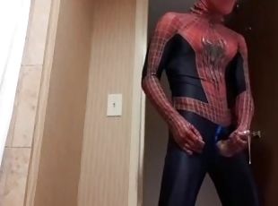 spiderman cums