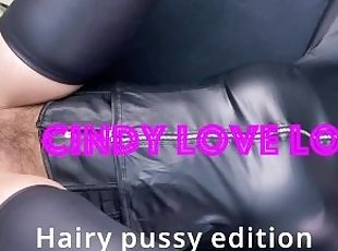 Step Sis Dressed to Slutty so step bro fucked and cum in her hairy pussy creampie