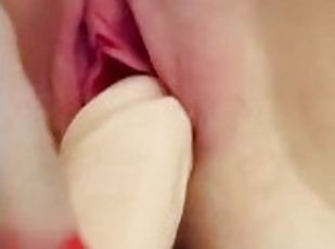 Real moaning orgasm on my favourite dildo