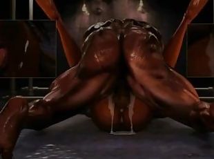 ?MMD R-18 SEX DANCE?SUPER FULL COCK MAKES ERUPTION AND FULL OF VOLCANIC LAVA TO BAJINA????[MMD R-18]