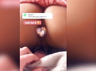 ? proving my tantaly doll’s pussy is tight // tiktok style vid ?