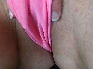Pink panty pull down Video I made for a fan who wanted to buy this pink thong! ????????