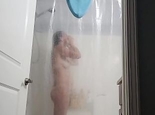 Caught girlfriend in shower
