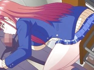 Chica Anime es sorprendida con verga grande