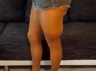 Big Ass in hotpants