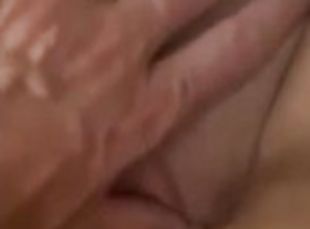 Horny wife small tits after shower dick in puzzy
