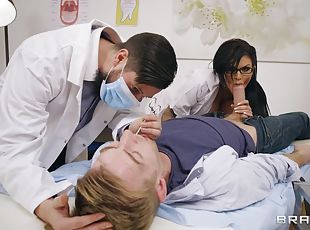 Hospital sex with four eyed brunette Candy Sexton and Danny D