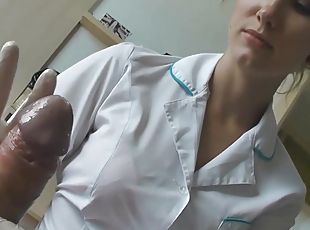 infirmière, amateur, mature, fellation, milf, branlette, ejaculation-interne, britannique, lingerie