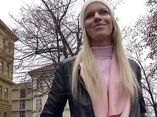 GERMAN SCOUT - EXTREM SMALL TEENAGE LUCY I BAREBACK POUND AT PICK UP CASTING - German