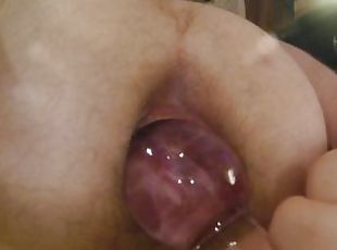 POV - Taking out my glass plug and replacing it with you