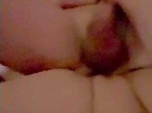 I tell Sweetpie to pound my ass with her hot pussy while talking dirty to orgasm