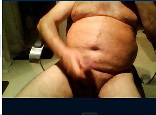 Spanish wank his cock in cam